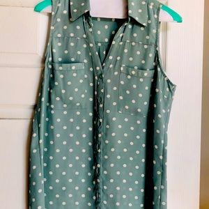 EXPRESS SLEEVELESS PORTOFINO SHIRT